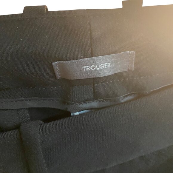 Worthington Womens High-Rise Black Trousers 20W Short - Picture 3 of 6